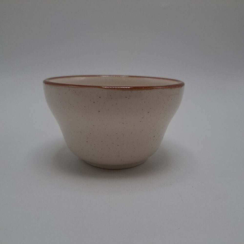 Syracuse China Brown Speckled Pudding Cup Vintage Collectible Tableware